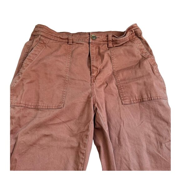 A NEW DAY pinky tan cargo cropped pants size 14 - Picture 5 of 6